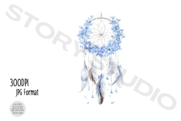 Download Watercolor Dream Catcher Clipart - Premium Bundle