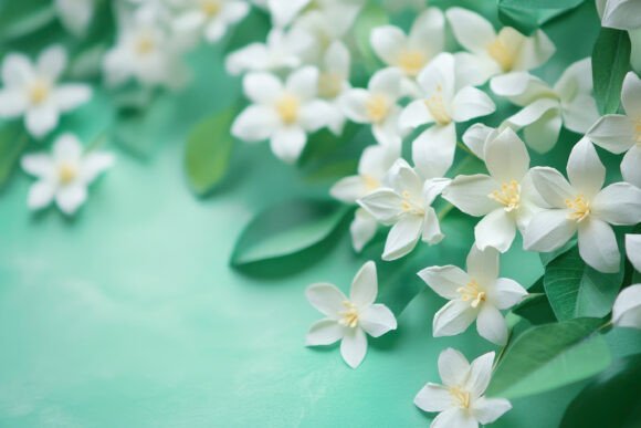 Download Arabian Jasmine Background Wallpaper - Wall Collection
