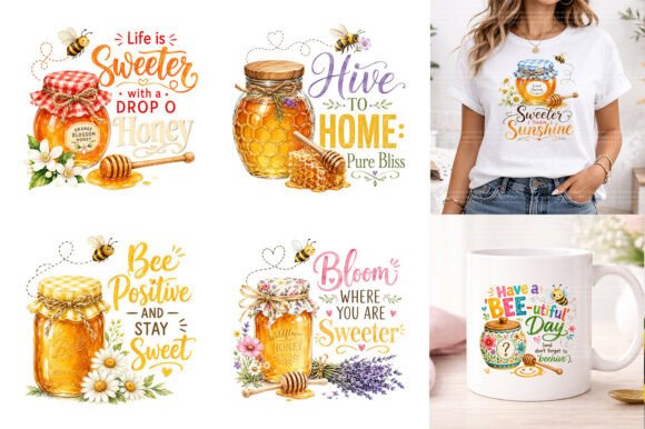 Download Sweet Honey Sublimation PNG Bundle - Png bundle Collection