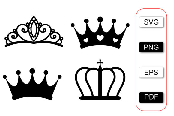 Download Crown SVG Silhouette Crown Eps Vector - Eps vector Collection