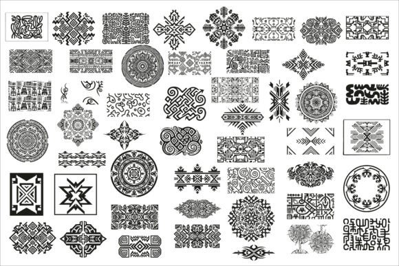 Download Bold Tribal Pattern Wall Art Design - Wall Collection