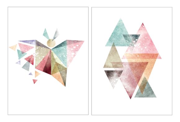 Download Abstract Wall Decoration Water Color - Wall Collection