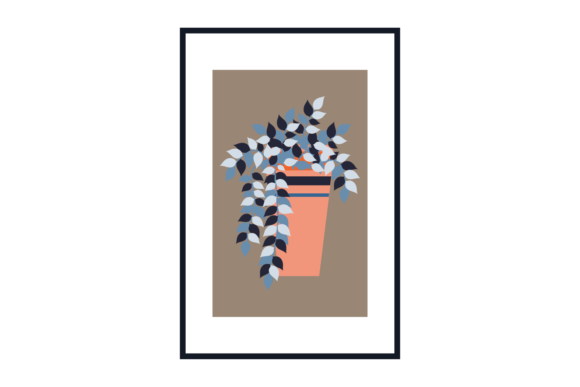 Download Floral Plant Wall Decoration Svg - Wall Collection