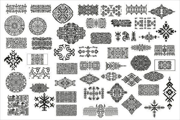 Download Bold Tribal Pattern Wall Art Design - Wall Collection