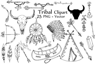 Download Tribal Clipart, TRIBAL CLIP ART, Doodle Clipart Dream Catcher Clipart - Premium Resources